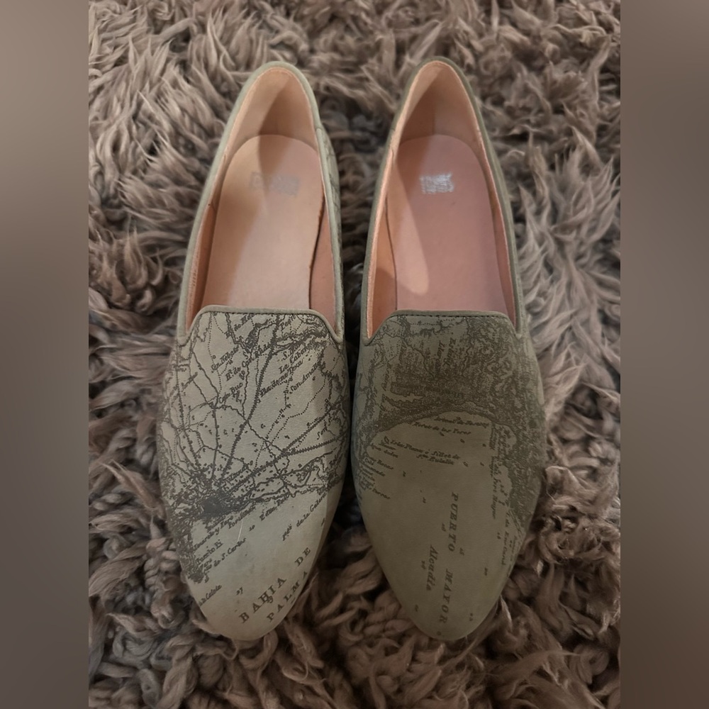 Camper Twins Leather Flats – Mismatch Design EU 36